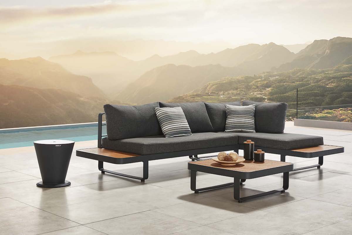 Higold Milano propone divani salottino da giardino o esterno – Collezione Caribbean