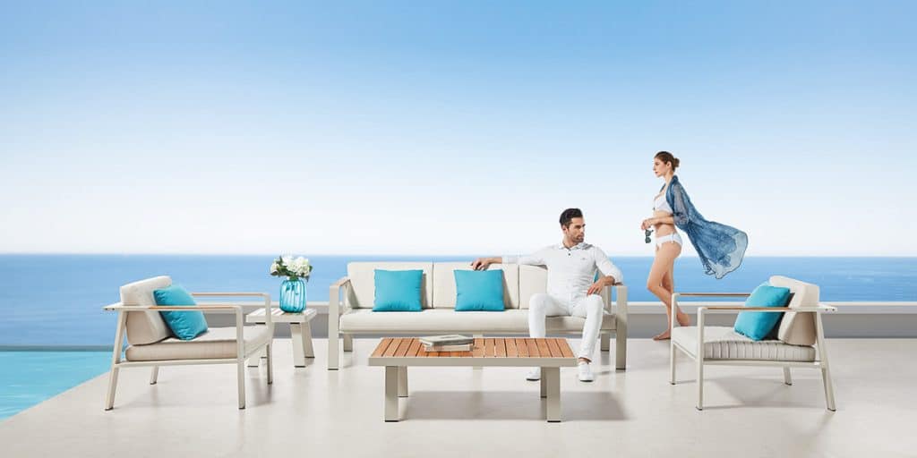 Higold Milano propone divani salottino tavolo da giardino o esterno – Collezione Nofi