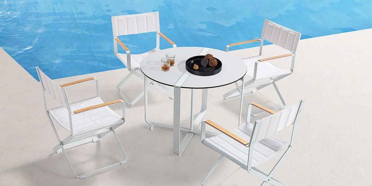 Higold Milano propone sedie tavolo da giardino – Collezione Clint