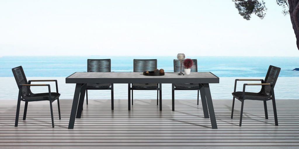 Higold Milano propone sedie salottino tavolo da giardino – Collezione Nofi 3.0