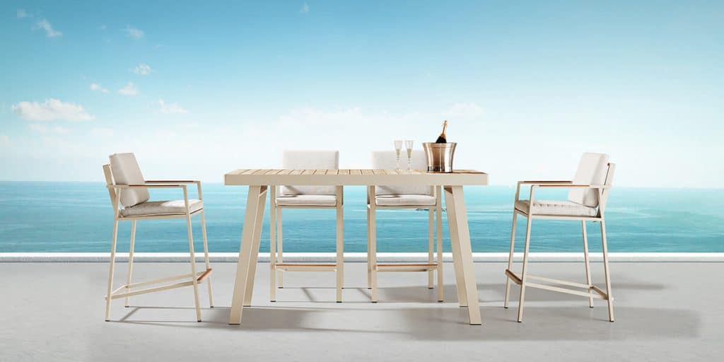 Higold Milano propone sedie tavolo da giardino – Collezione Nofi