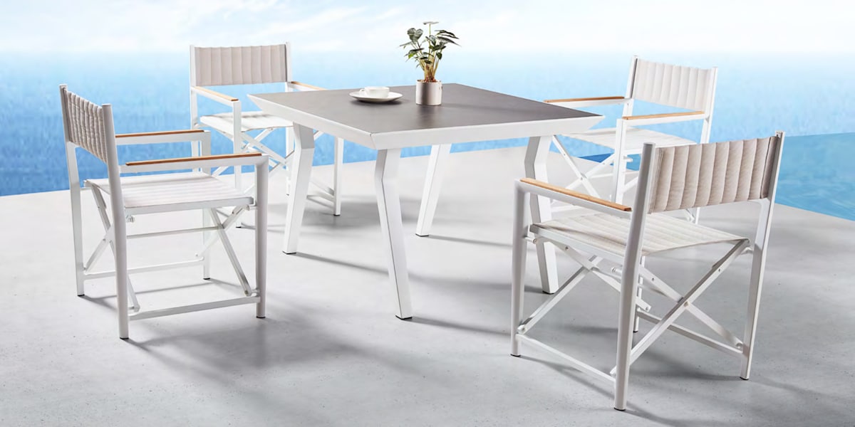 Higold Milano propone sedie tavolo da esterno – Collezione CHAMPION – DIRECTOR CHAIR