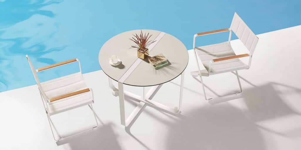 Higold Milano propone sedia tavolo da esterno – Collezione Clint