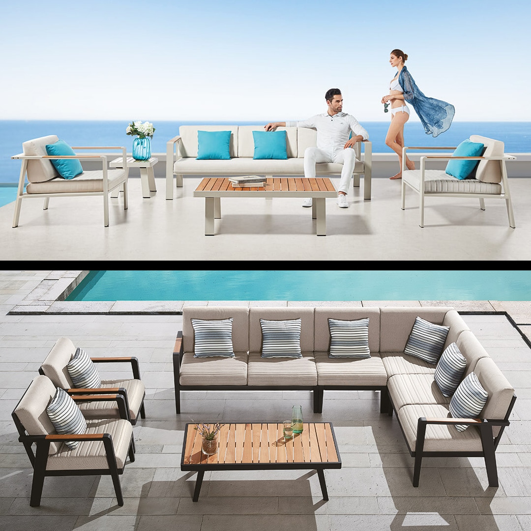 Higold Milano propone divani salotti tavolo da esterno – Collezione Nofi ed Emoti