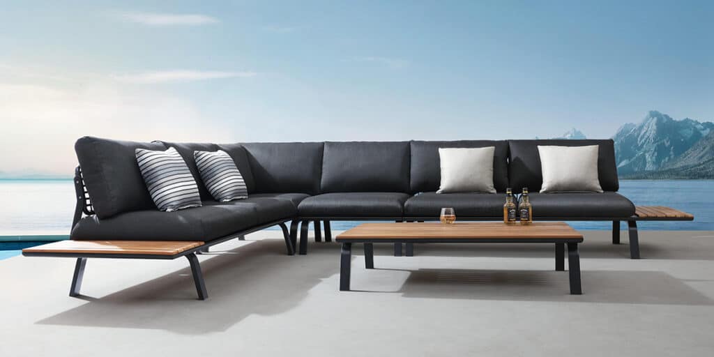 Higold Milano propone divani da giardino – Realizzazione PUNTO collection