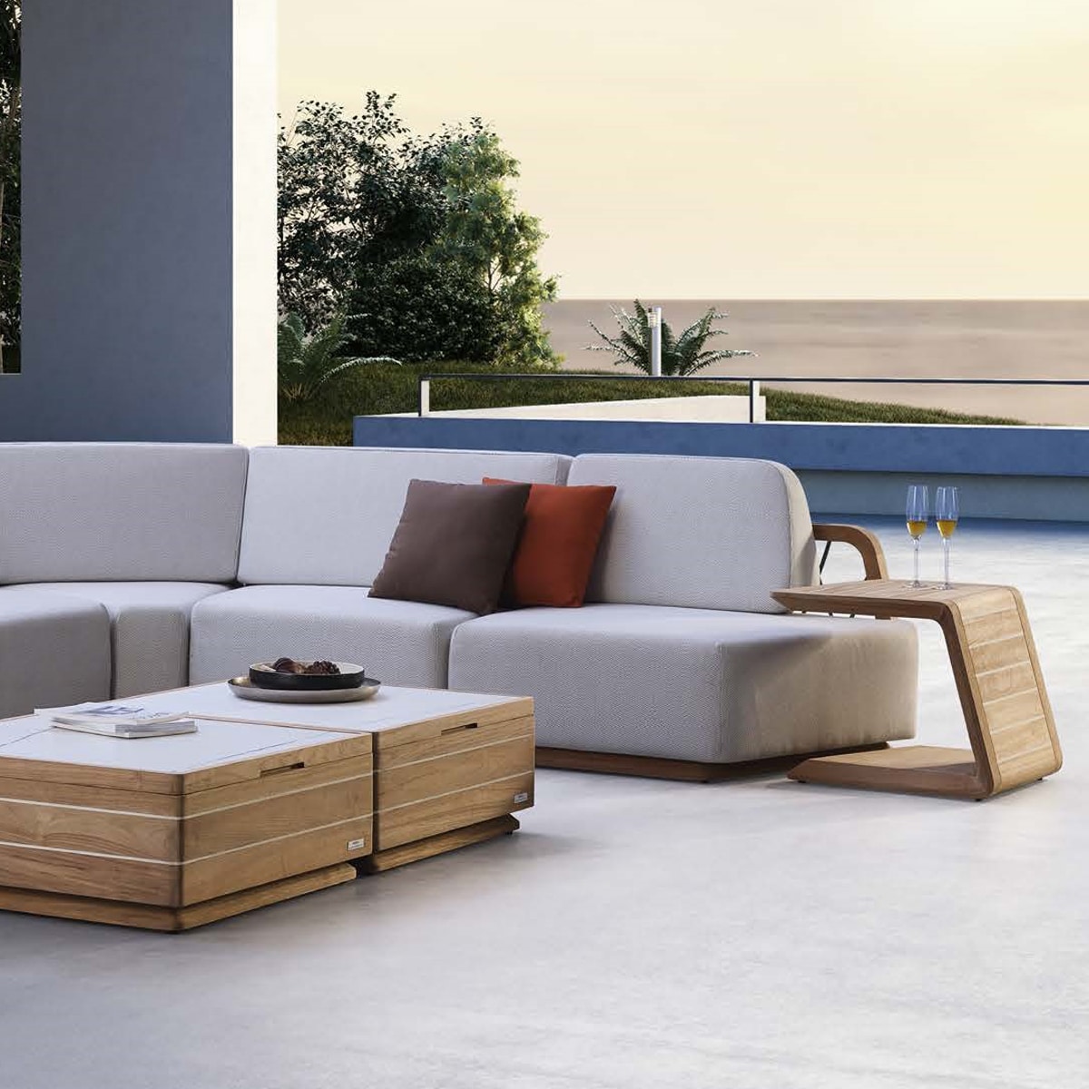 Higold Milano propone divani da giardino – Collezione Armonia