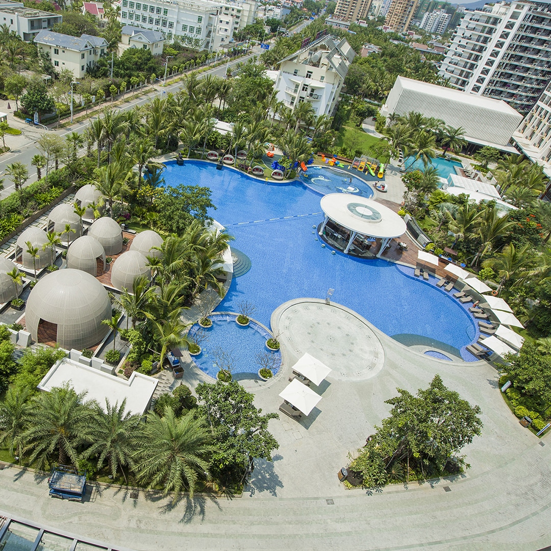 Higold Milano propone sdrai piscina – Realizzazione Wyndham Hotel in China