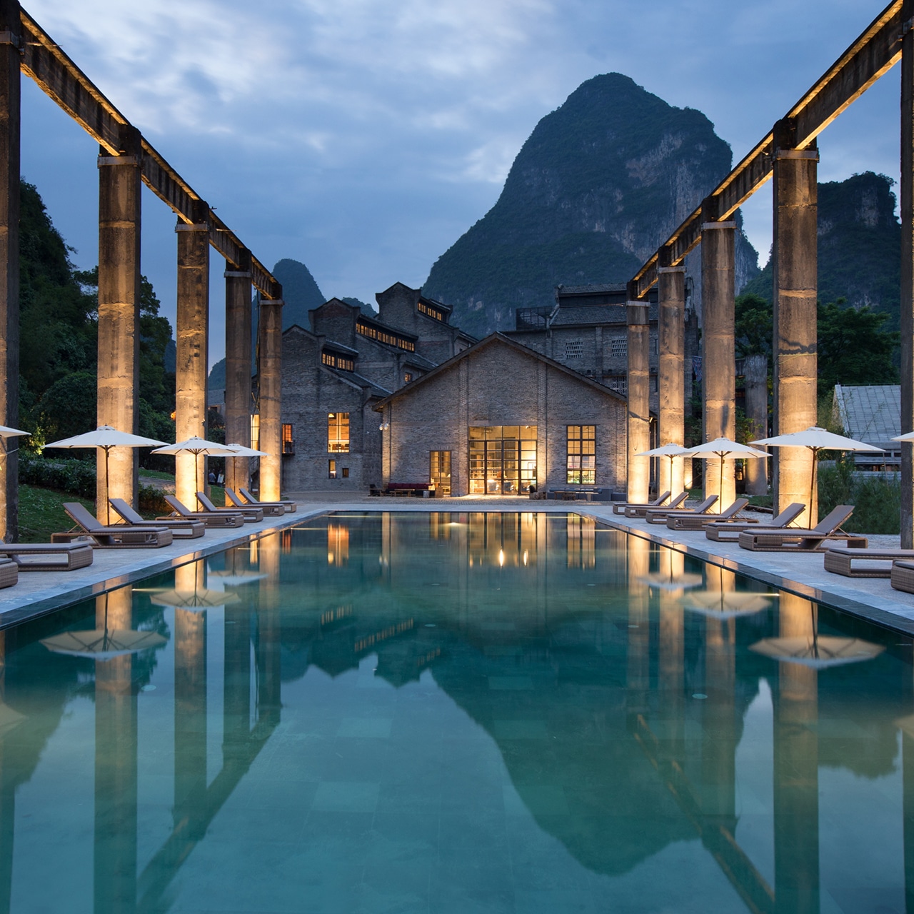 Higold Milano propone sdrai da piscina – Realizzazione Amy Hotel in China